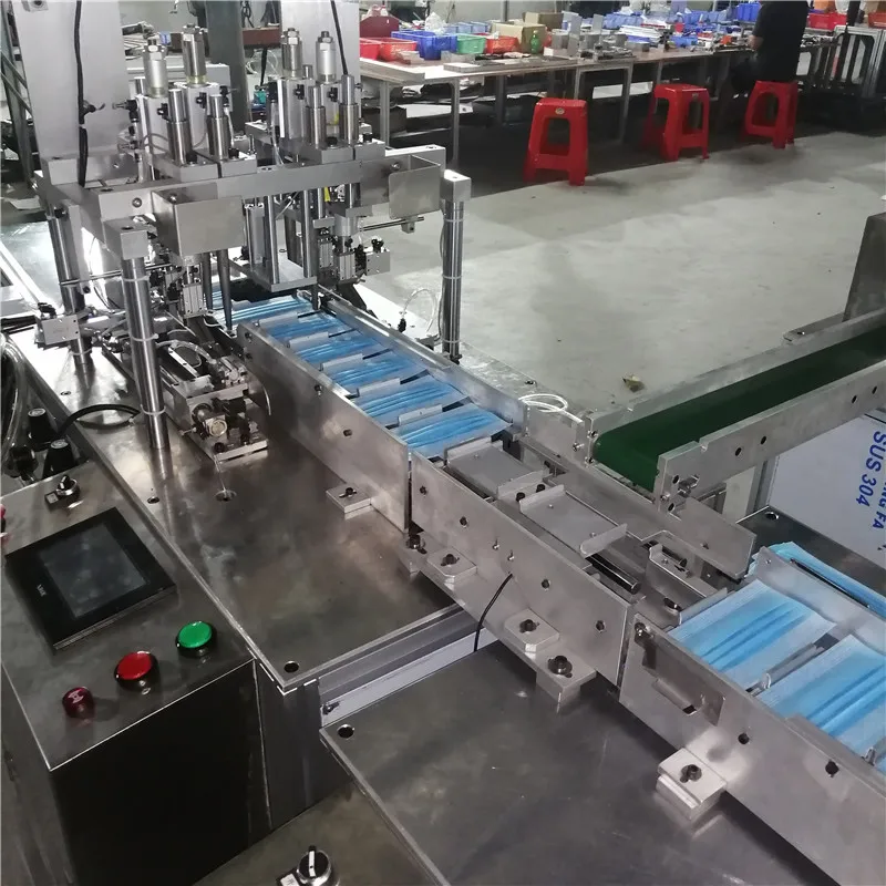 
flat facemask folding Masks making machine,ear loop welding machines 