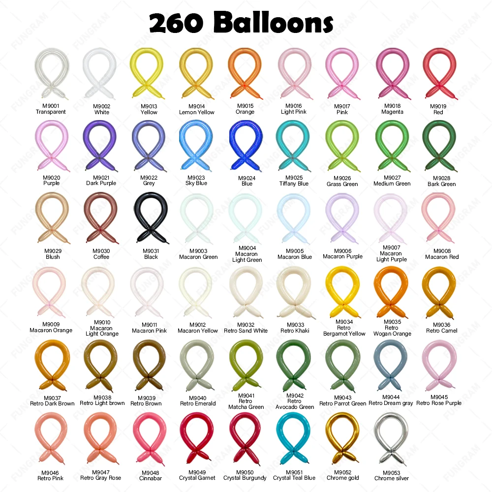 Пастельные 260 globos largos en varios colores globos largos 260 globos finos de latex cumpleanos boda festival payaso 260 воздушные шары