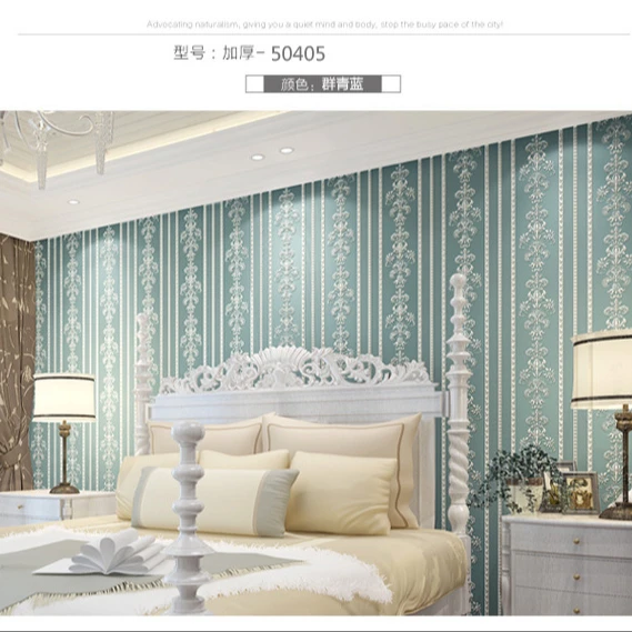 Type 3D Stripes Wallpaper for Living Room and Bedroom Luxury Wallpaper Wall Paper Roll Modern Contracted Europe 0.8 Kg Per Roll