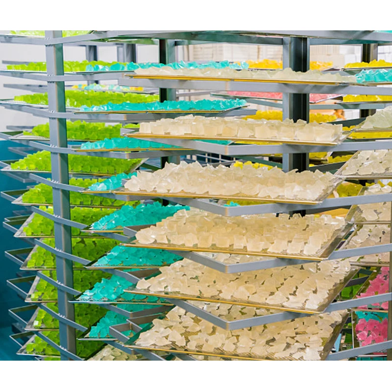 Hot Selling 3D Gummy Bear jelly candy machine supplier colored fruit flavor fruit shape jelly candy forming machine