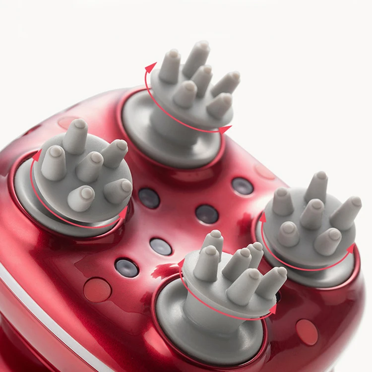 SWIDA Smart Waterproof Electric Hair Shampoo Brush Comb Beauty & Personal Care Product with Head Massage Feature