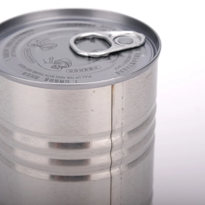 2022 Hot Selling Food Grade Storage Canned Food Tin Cover Box Metal Can Container