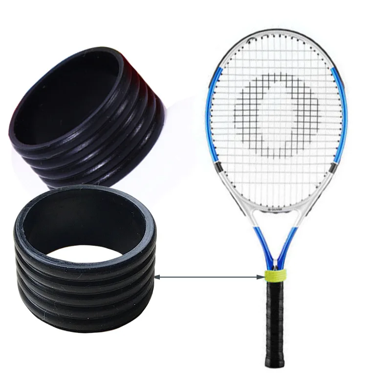 Custom Tennis badminton racket grip rubber sealing ring hand glue sweat-absorbent band fixed silicone ring