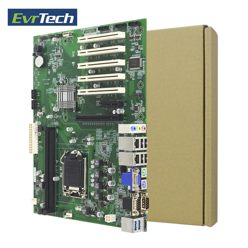Low cost embedded atx lga 1155 motherboard with B75 chipset support 5*PCI and 6*COM