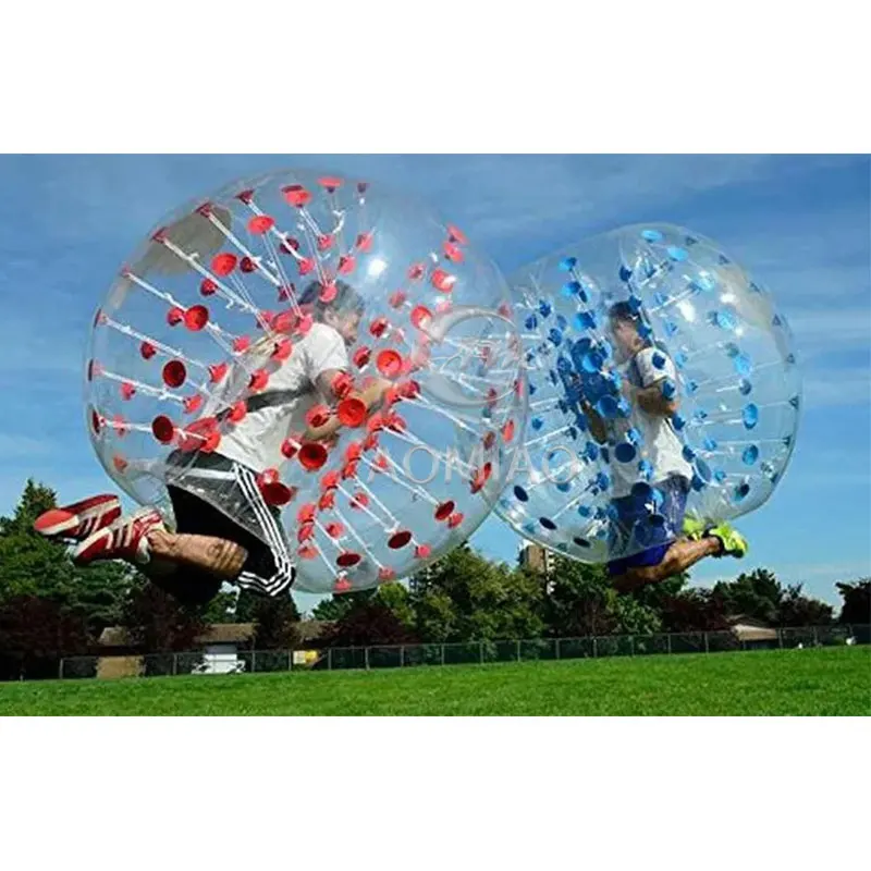 Attractive Wearable Inflatable Bumper Ball Bubble Soccer Tpu Belly Bump Ball For Adult
