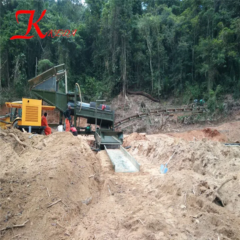 keda Gold Dust Separation Machine/Alluvial Gold Mining Gold Leaching Machine For Sale