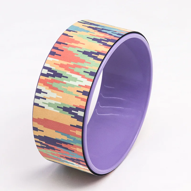 changnore Private Label Color Natural PU Yoga Wheel Yoga Wheel Roller Column Eva Paint Foam Roller