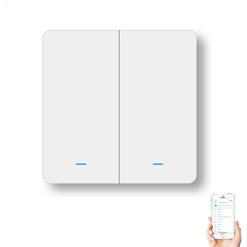 Переключатель Zigbee/Tuya с пультом дистанционного управления умная кнопка голосового настенный светильник нейтральным/без нейтрального
