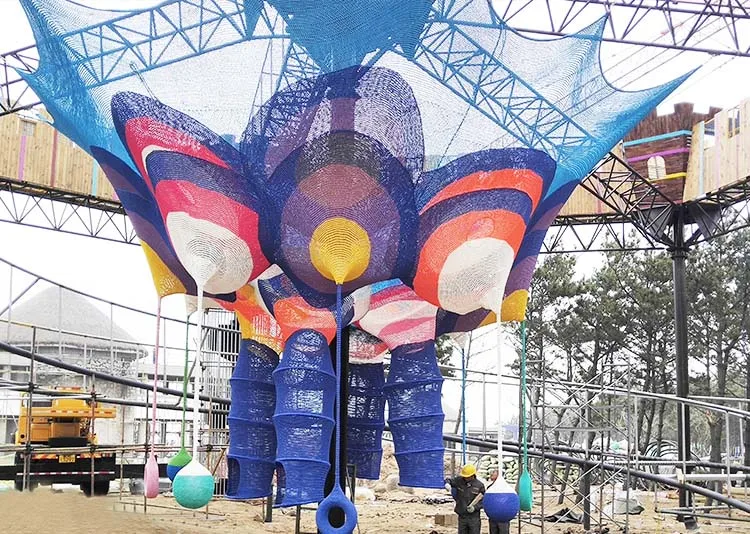 New design Nylon made children playground web playground Net for Kids outdoor play ground equipment amusement