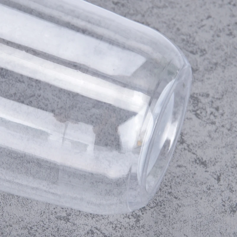 Пользовательский логотип 95 мм 700 мл U-образная полипропиленовая пластиковая чашка для фруктового сока одноразовая пластиковая чашка