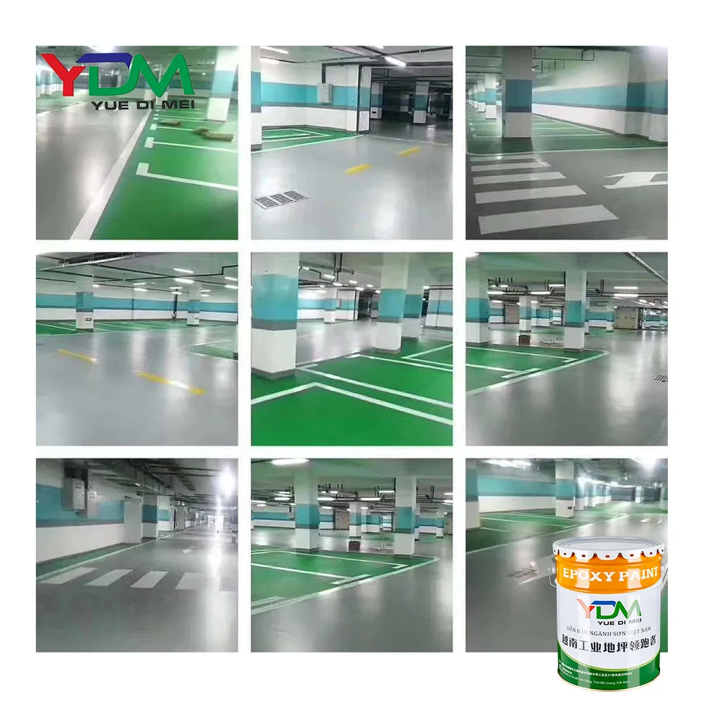 Industrial Use Self-Leveling Epoxy Resin Floor Paint Liquid Primer Concrete Flooring Road Marking Paint