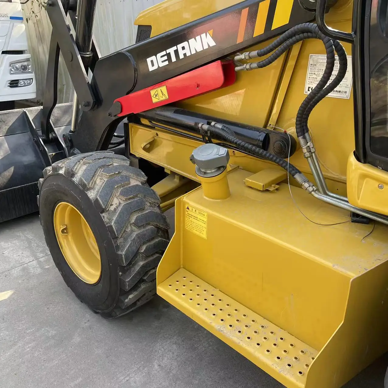 DEL350 Hot Sale Mini Small Tractor with Front End Loader and Backhoe Max UNIQUE Diesel Travel Back hoe loader