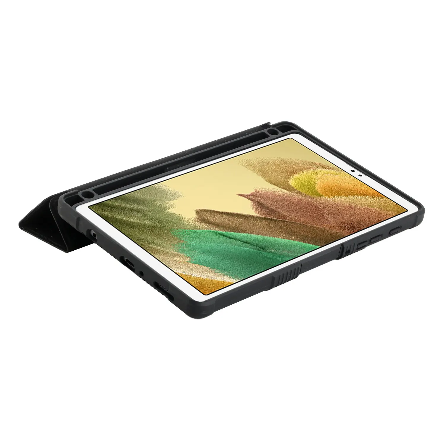 Samsung Galaxy A7 Lite 8.7 Inch Tablet Protective Case Floating Point Style Anti-Drop Scratch Cover Stylish Laptop Bags & Covers