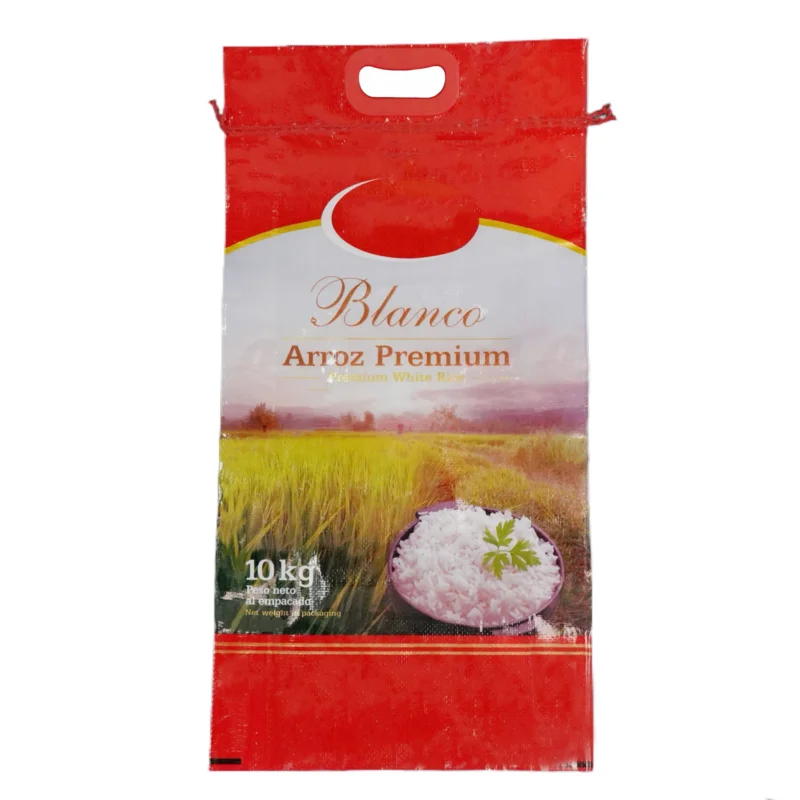 Food Grade Polypropylene Woven Bag Containing Rice Corn 25KG 50KG Plastic Bag With Good Quality