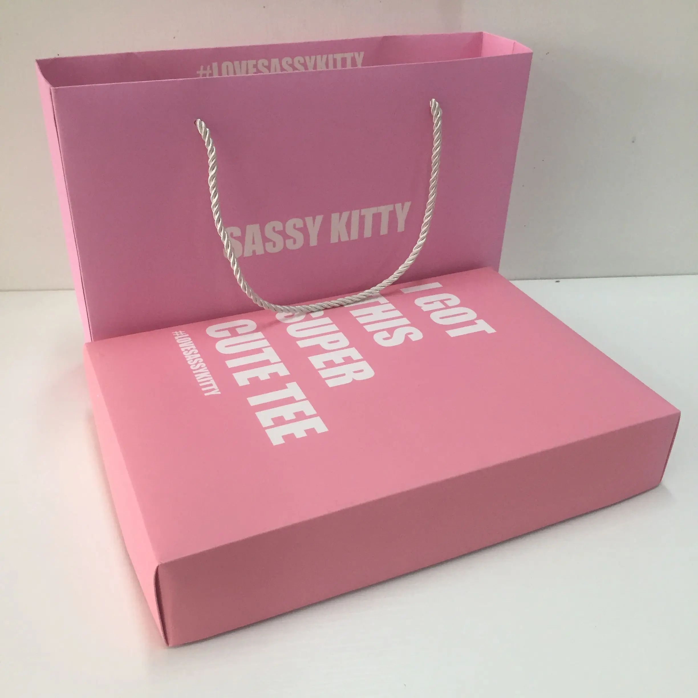 paper box and paper bag