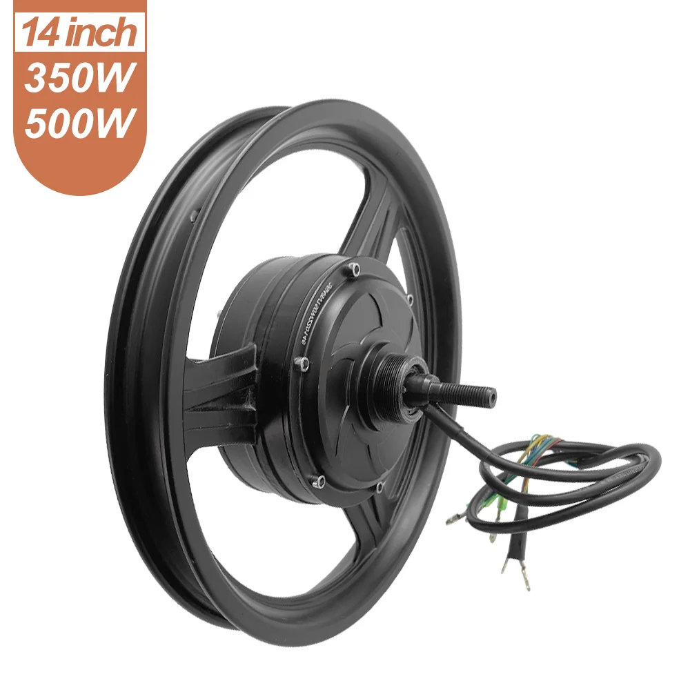 OEM ODM 36v 48v chinese motorcycle 500w 14 inch 4.5kg electric scooter motor for e scooters