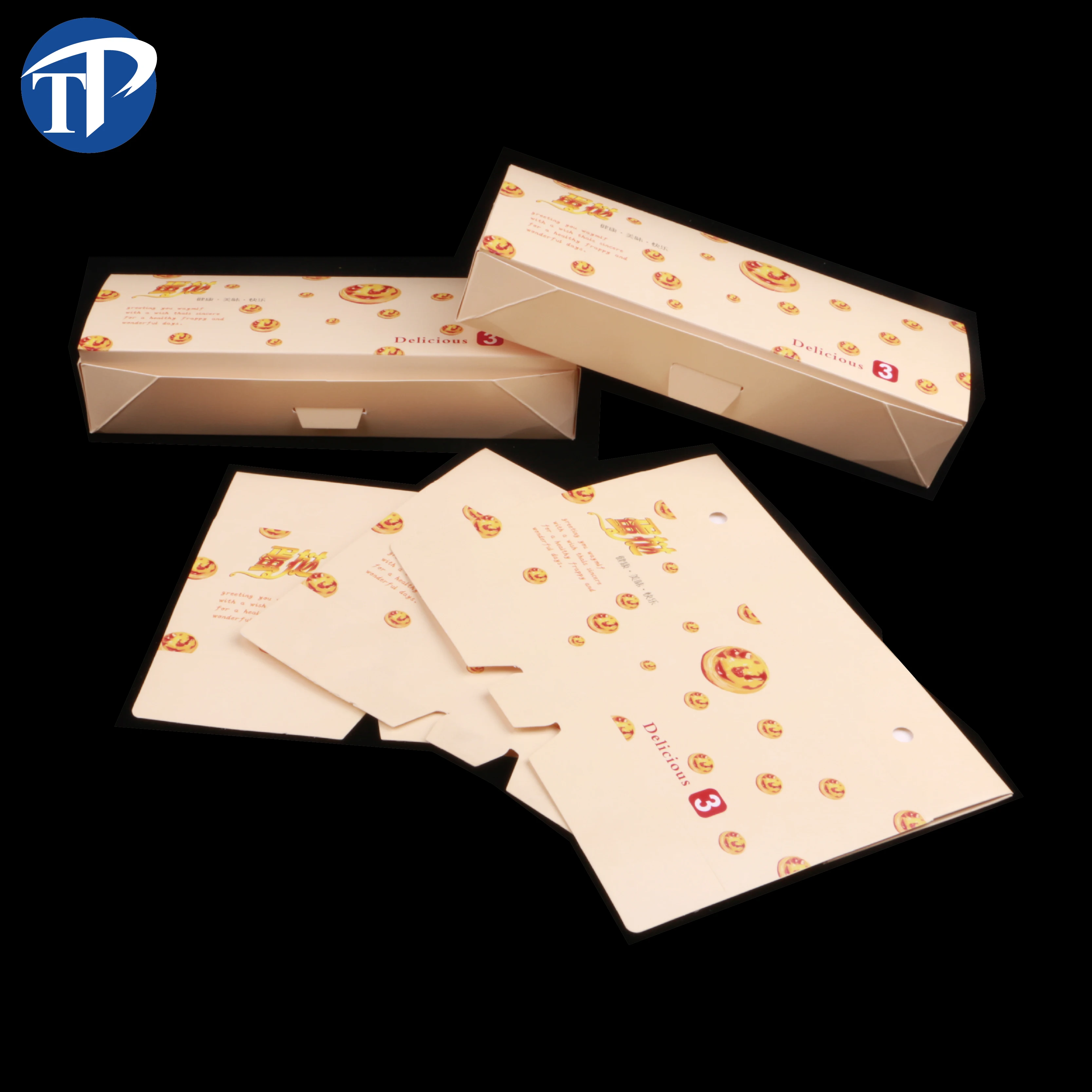 
customized logo printing small easter cupcake boxes for mini cupcake 