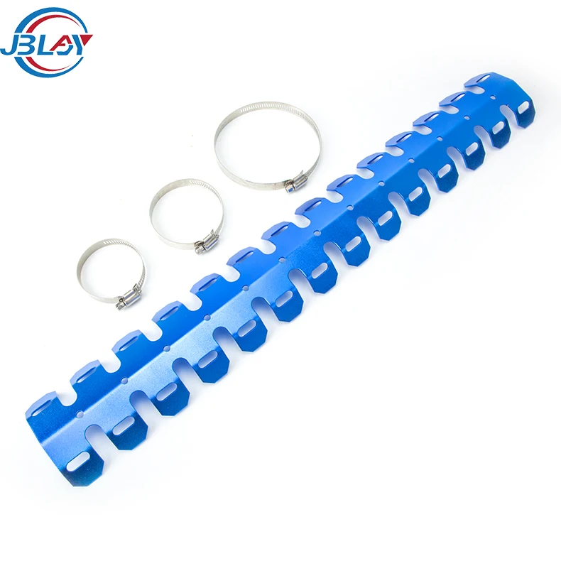 Motorbike Modification Protection Motorcycle Modified Off-Road Keel Exhaust Pipe Shield Muffler Heat Shield Cover