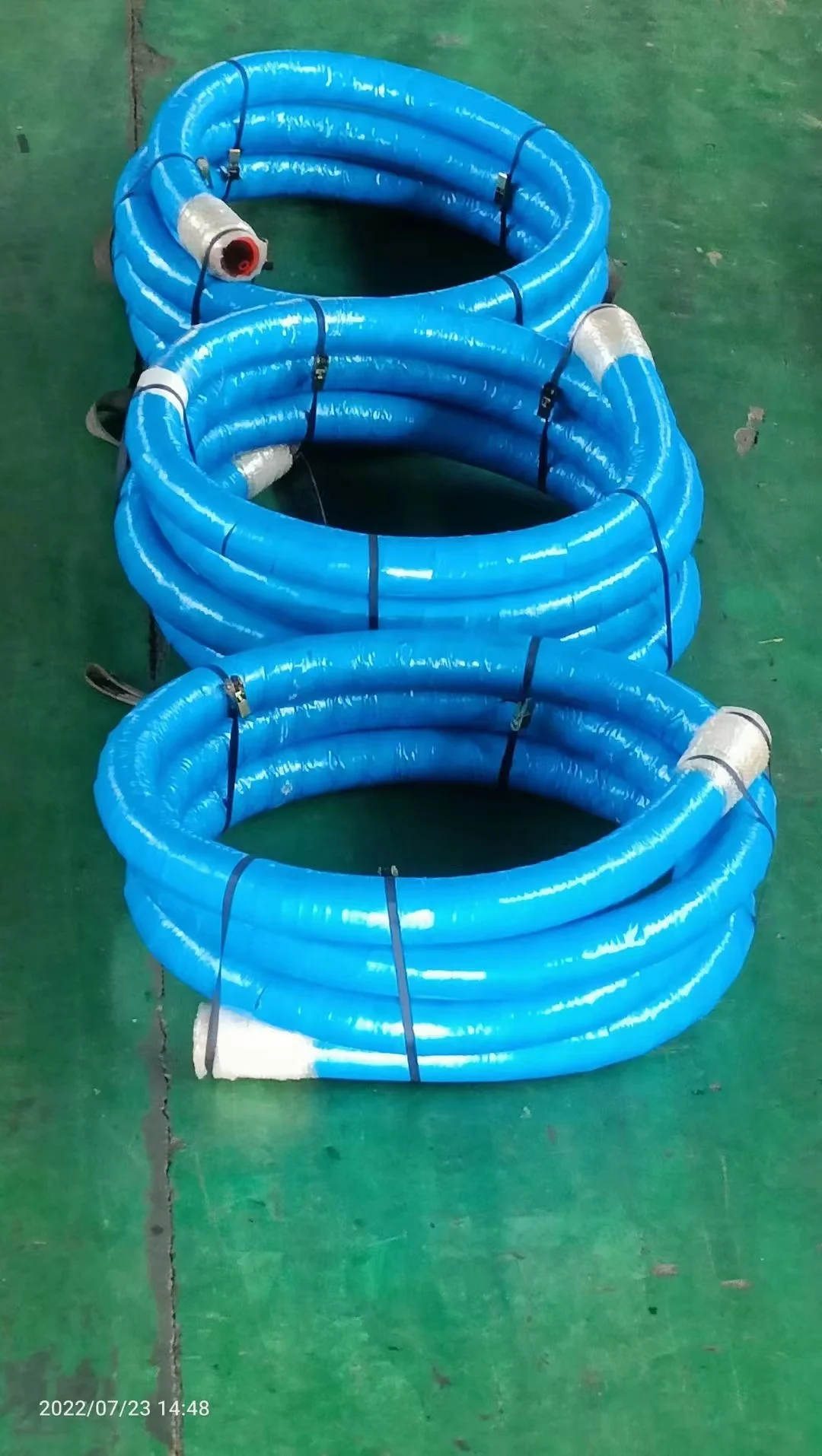 DN125 Concrete Pump Rubber End Hose Pan 233649005 Pump Placing Disc Rubber pipe CFG Drilling machine Cement Fly-ash Grave 433497