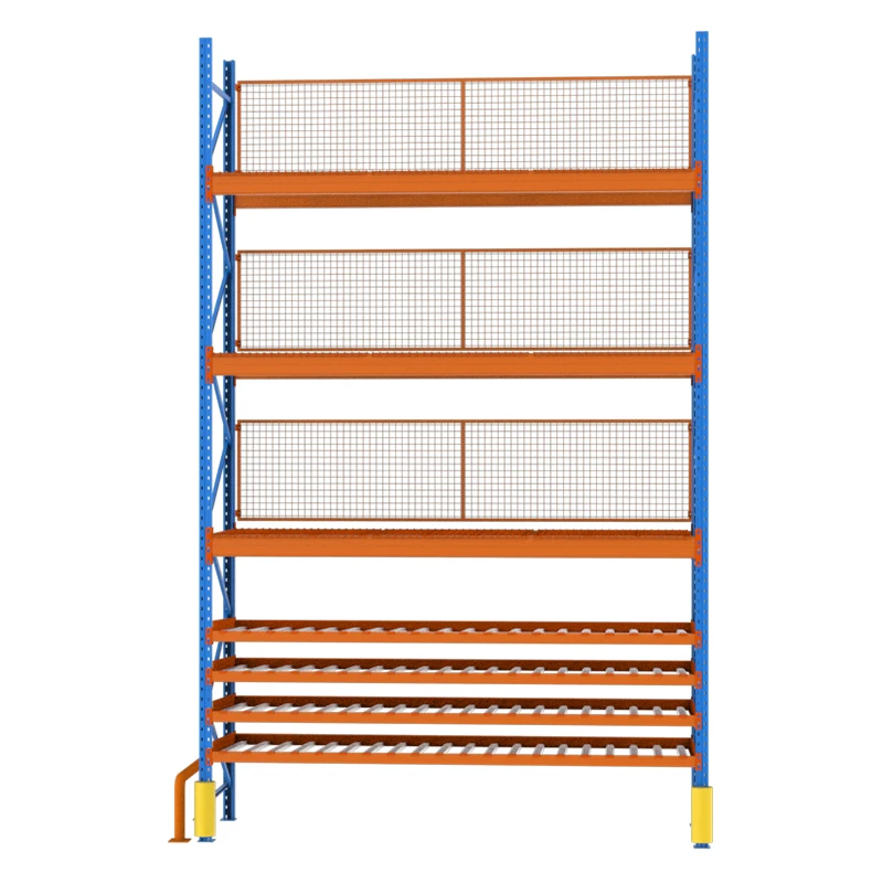 High Quality Warehouse Pallet Rolling Rack Aluminium Alloy Strong Load Bearing Rack