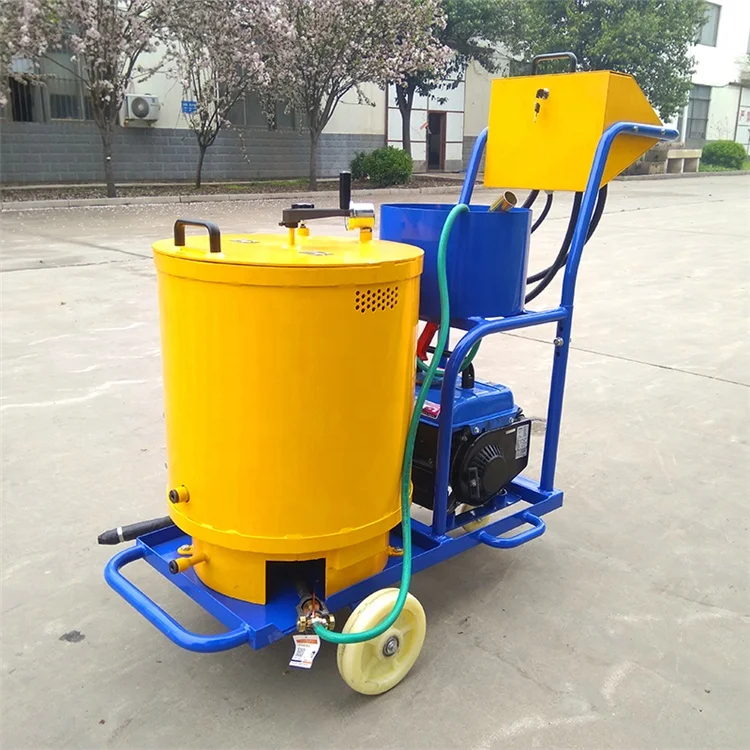 Mobile Pothole Repair Machine Hand Road Repair Concrete Asphalt Crack Sealing Filling Machine