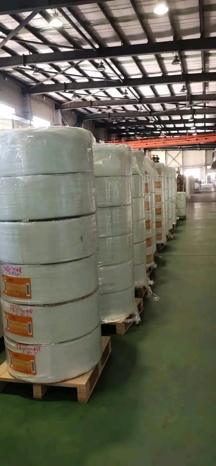 Wholesale 106GSM Thermal Paper Jumbo Roll 57x50mm Size Double Layer for Cash Register POS Machine from Europe