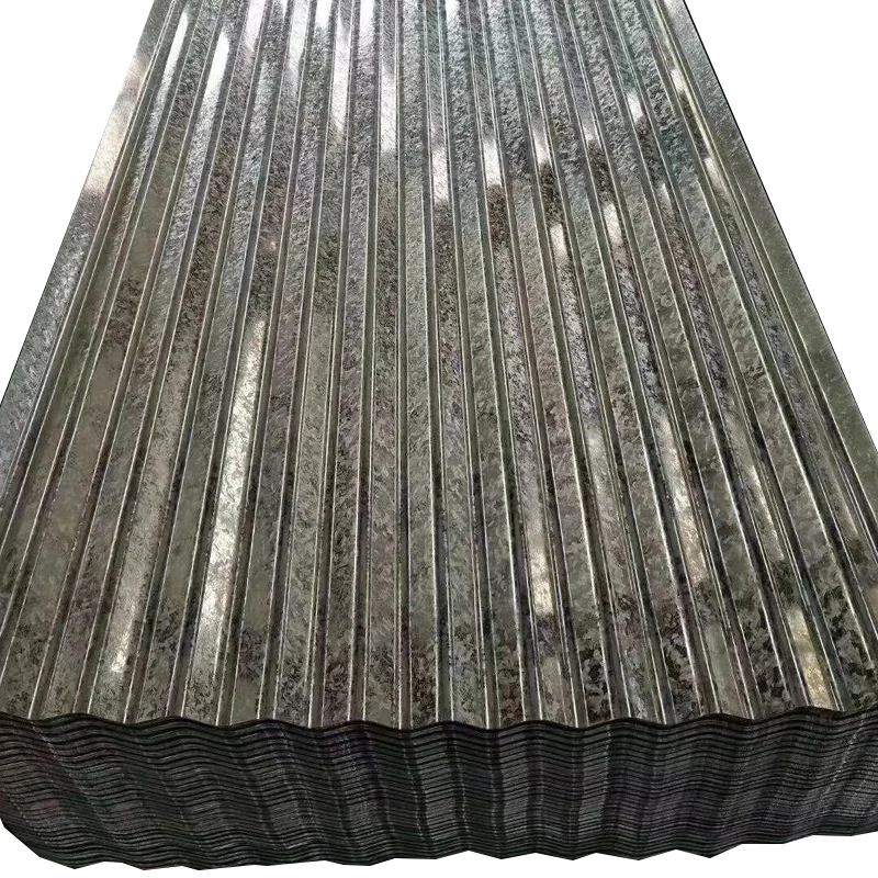 galvanized corrugated steel roofing plate 20g 40g 60g 28 gauge zinc coated iron metal