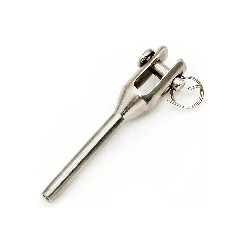 OEM Heavy Duty Adjustable Swageless Rigging Hardware Cable Railing US Type End Fitting Swage Eye Terminal