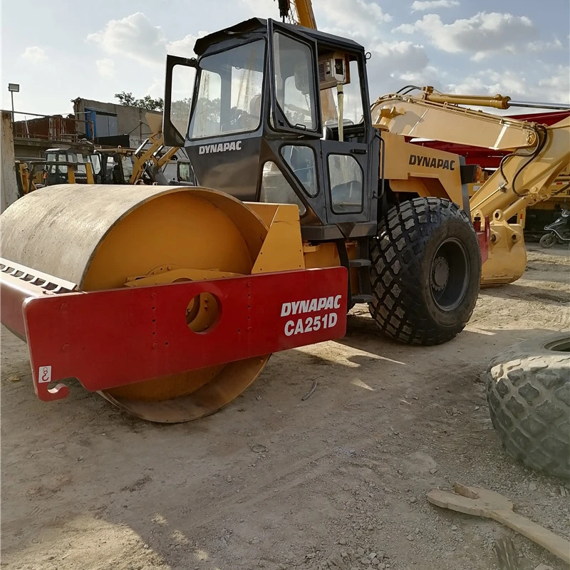 Б/у дорожный каток Dynapac CA251D, роликовый уплотнитель, б/у CA30D 301 CA30 CA301, роликовая машина