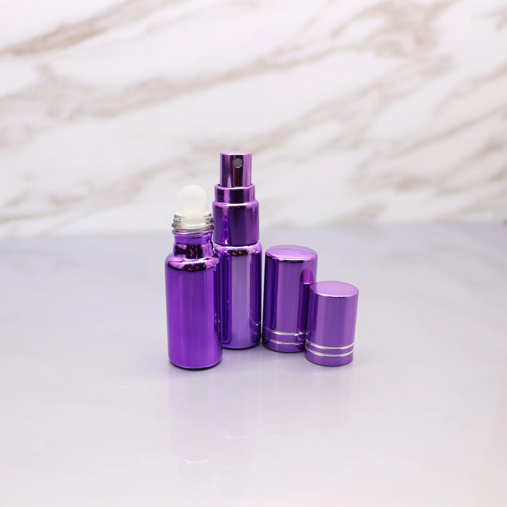 Glass Tube Empty Vial  5ml 10ml Glass Perfume Spray Bottle PB-072RL