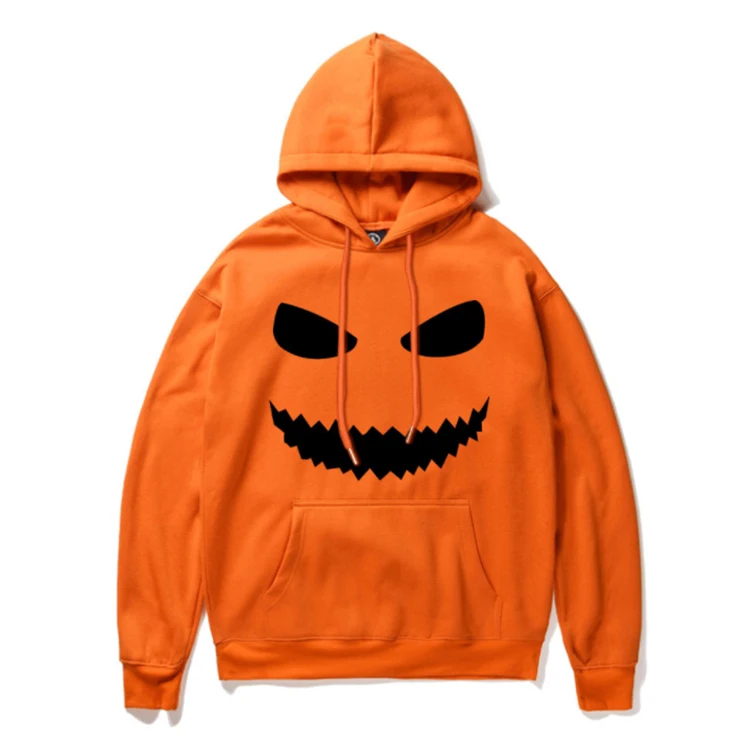 Негабаритных Толстовка для мужчин Хэллоуин шнурок с карманом-кенгуру с капюшоном оптовая продажа мужская футболка с принтом толстовки с капюшоном из хлопка