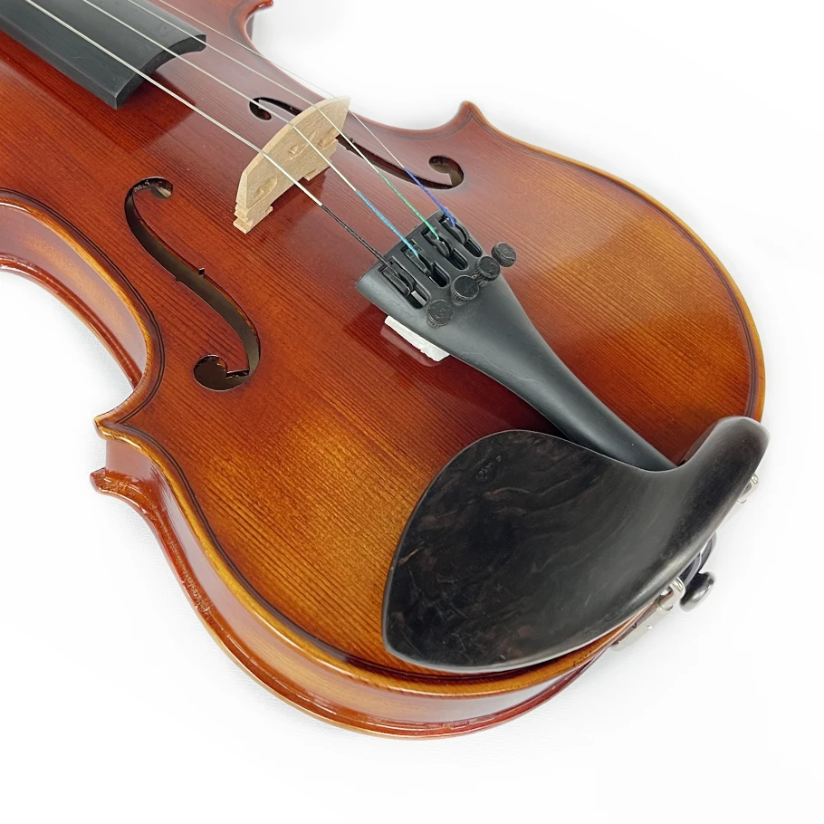 musical instrument wholesale price high quality OEM brand 4/4 size violin set with violin case/bow/rosin