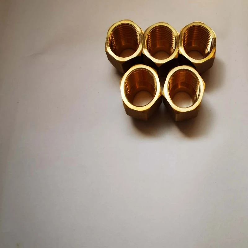 
High quality hexagon Brass air conditioner flare Fitting nut 
