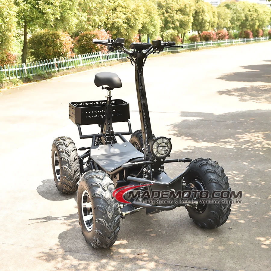 4-колесный газовый скутер 49cc Quad EU Омологация 8000 Вт 4x4 электрический ATV