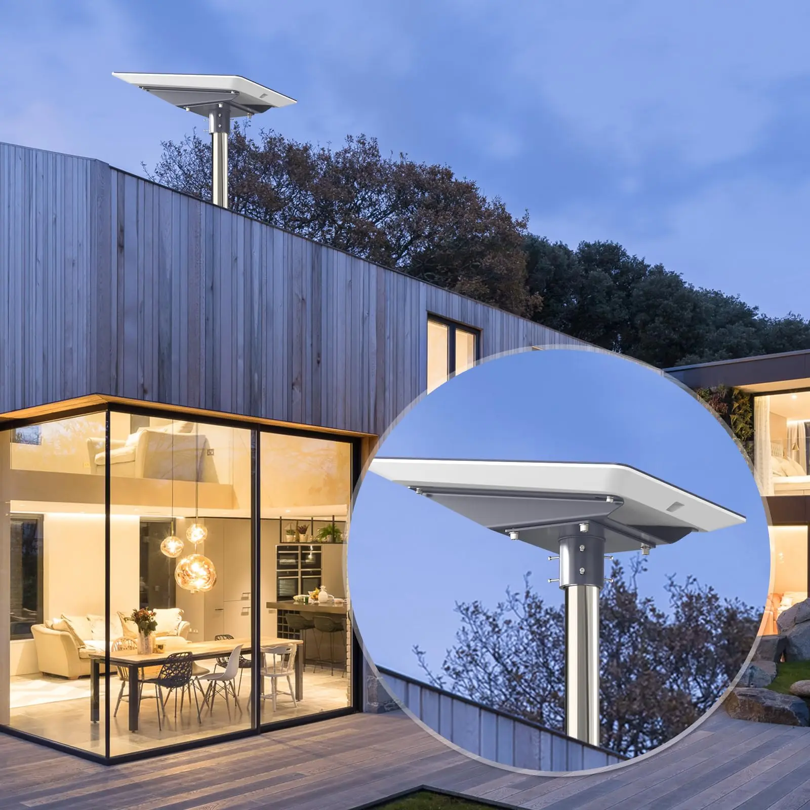 Starlink Flat High Performance Pipe Adapter with Pole Roof Mount Options Starlink Internet Kit Satellite Premium Mounting Kit