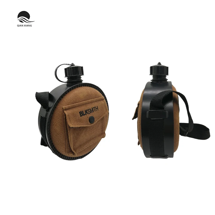 Modern Mountaineering Camping Camouflage Water Canteen Wool Felt Canteen