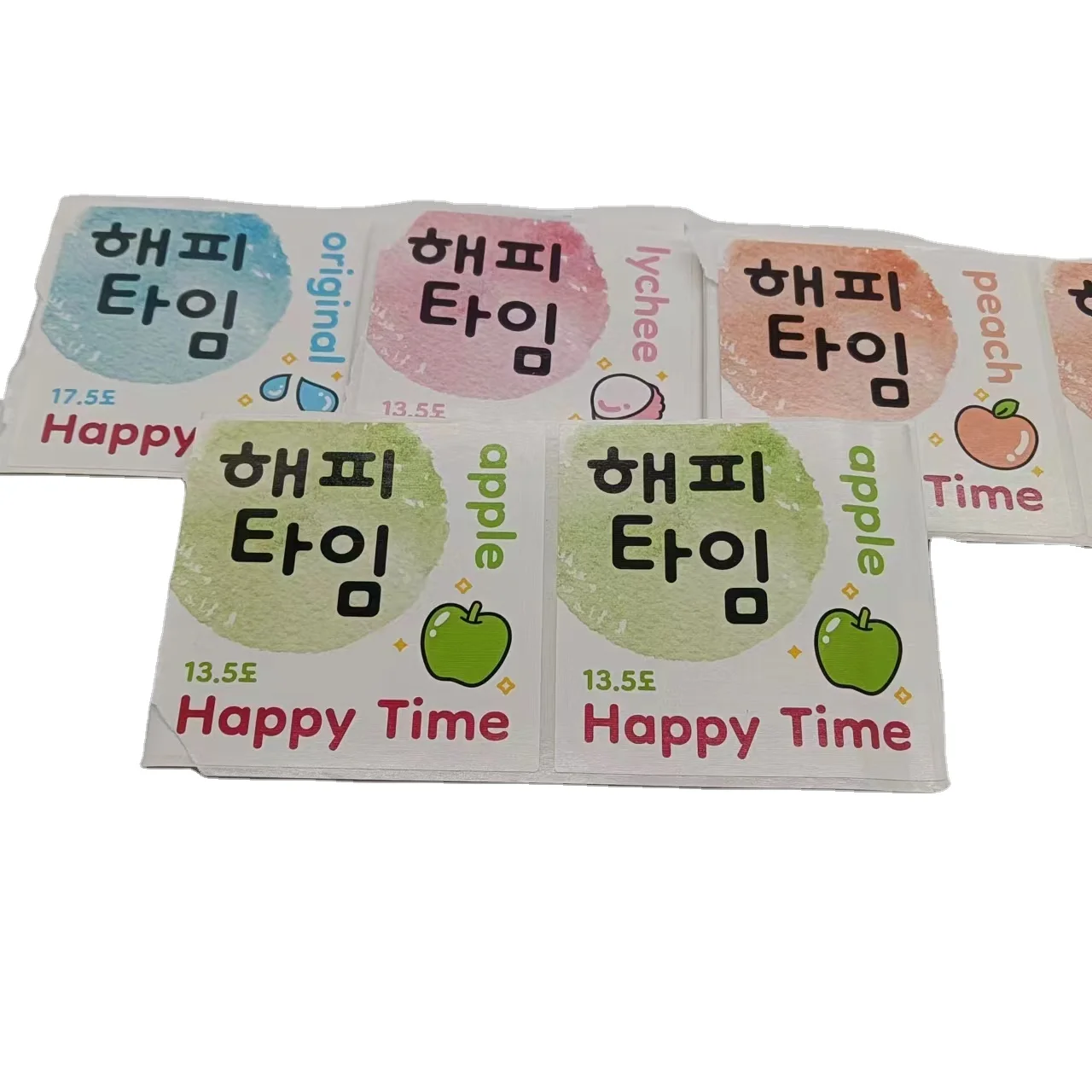 Biodegradable cosmetic Logo Sticker Self Adhesive  bottle packaging Label custom stickers for glass bottle