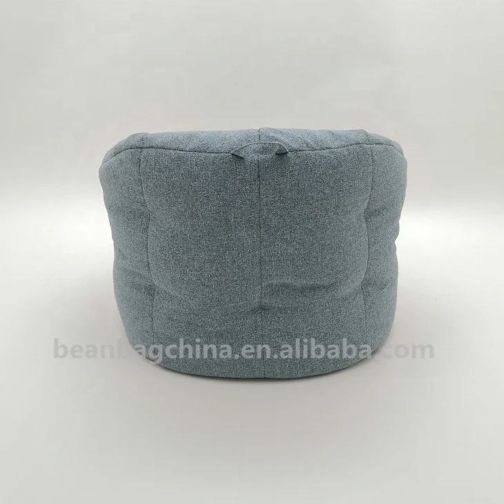 Wholesale Linen Fabric Moroccan Pumpkin Single Bean Bag Living Room Sofa