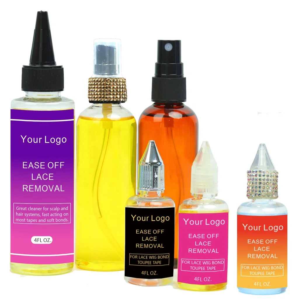 Hair Remover OEM Private Label Professional Salon Lace Wig Glue Removal for Bond and Touppe Tape Hair Extensions 30ml unglued