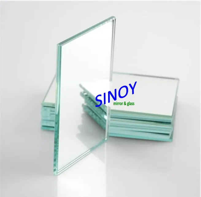 China factory 2mm 3mm 4mm 5mm 6mm 8mm Copper Free Silver Mirror Glass Sheet with epoxy resin paints