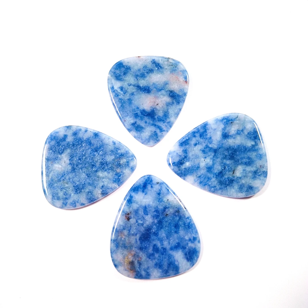 2024 Custom Logo Music Instruments Accessories Malachite Guitar Picks