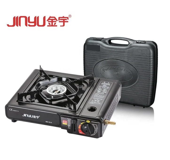Jinyu Outdoor Butane Gas Stove (BDZ-155A(ZA-1)) With Double use-Aluminium connector