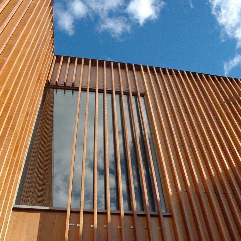 
2020 Greenzone solid batten tube eco timber tube composite wood plastic batten 