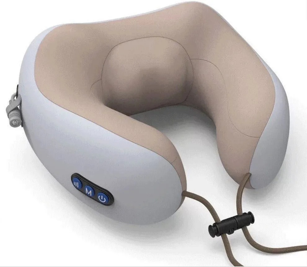 Comfortable U-shape Napping Sleeping Pupil office Neck Massage Pillow