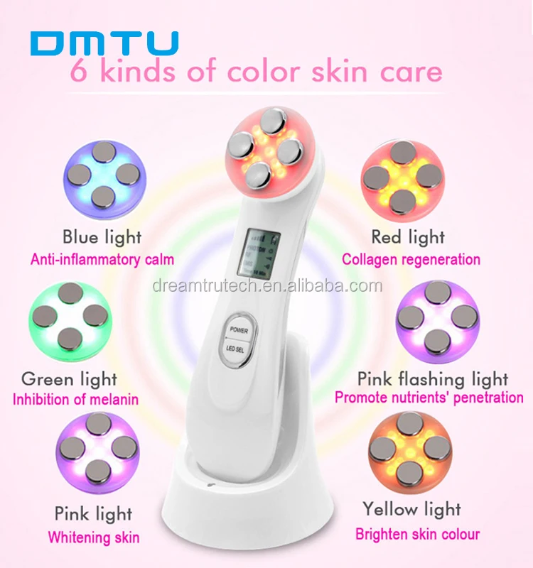 DMTU био лифтинг портативный microcurrent face lift машина