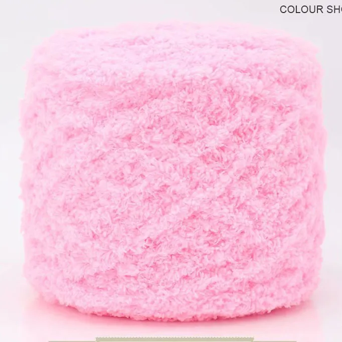 Popular Skin Friendly Soft Fluffy Coral Velvet Yarn Velvet Yarn Used For Weaving