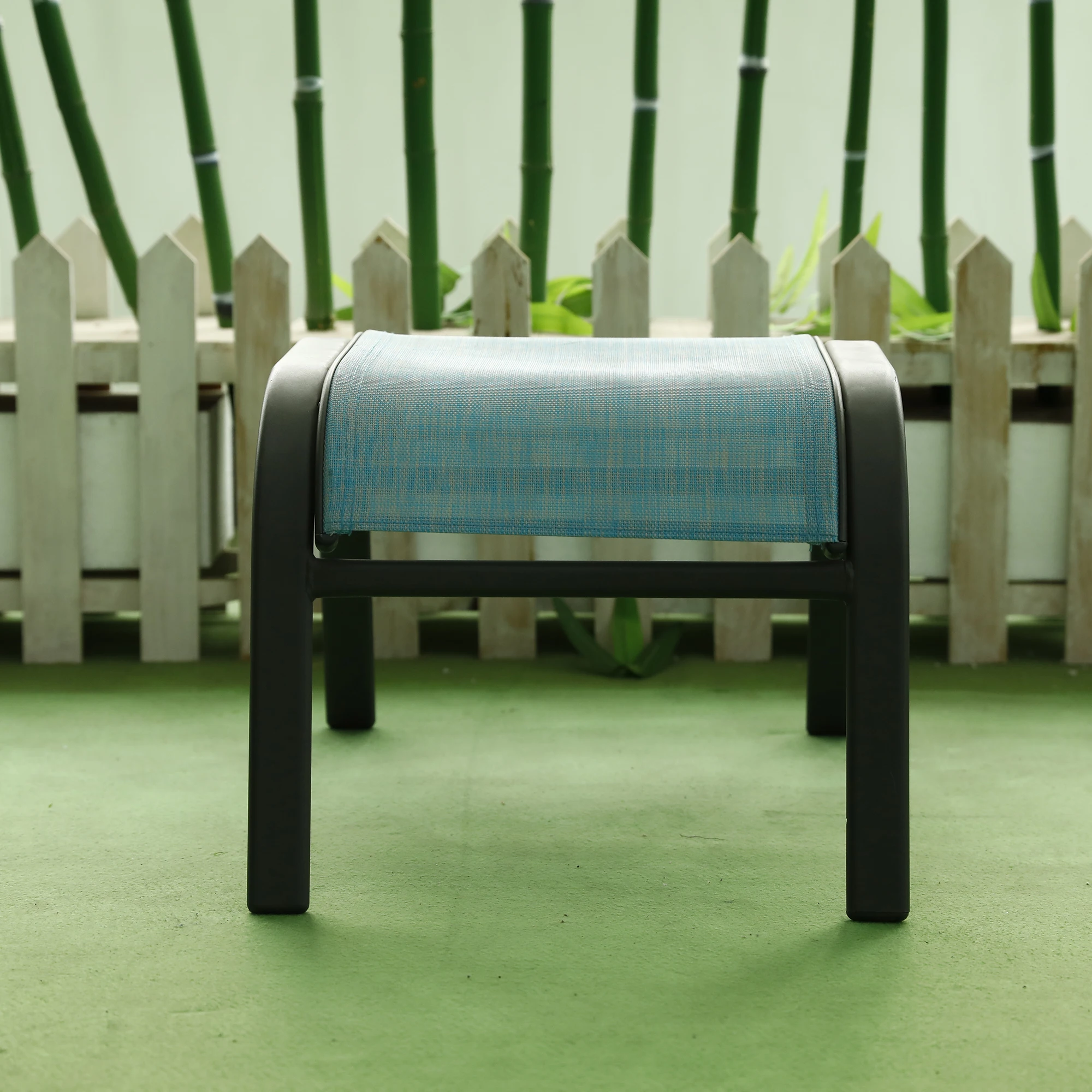 Nordic Ottoman Seat Furniture Metal Cube Upholstered Industrial Piano Bench Ottoman Stool Chair