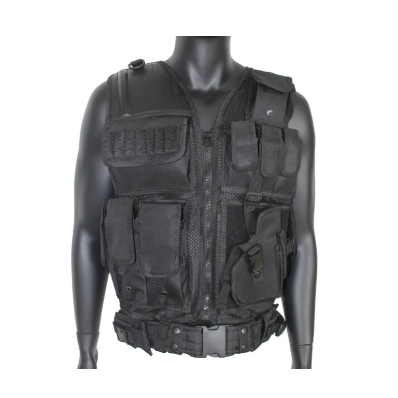 NIJ Standard Top Grade High Quality Full Body Protection Multi Pockets Function Tactical Military Police Vest