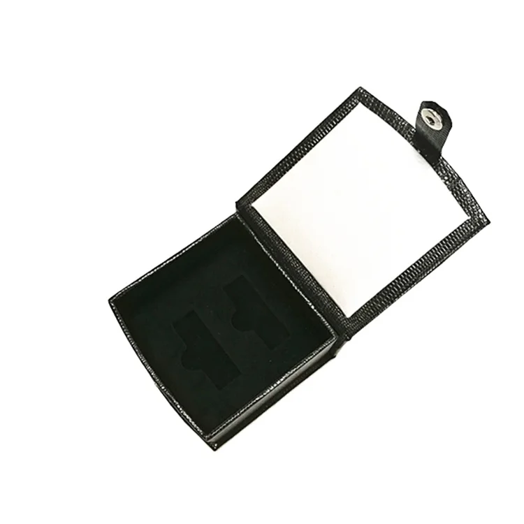 High-end Modern Special Alligator Texture Hot Stamping Button USB Storage Gift Packaging Cardboard Paper box