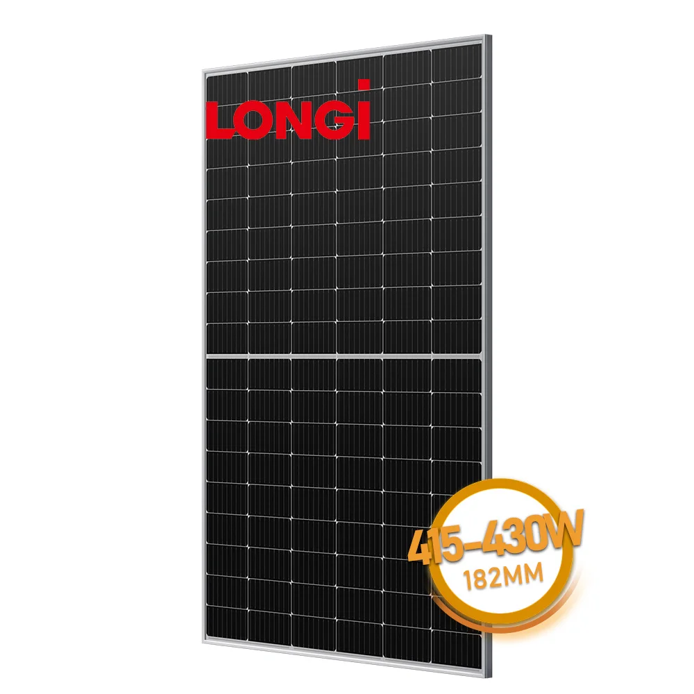 Alibaba Golden supplier Greensun Longi panels solar panel 415w